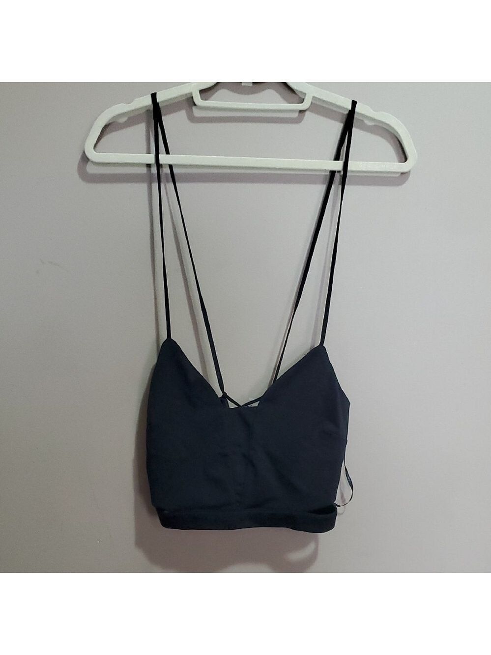 Forever 21 Black Strappy Women's Bralette Size Large